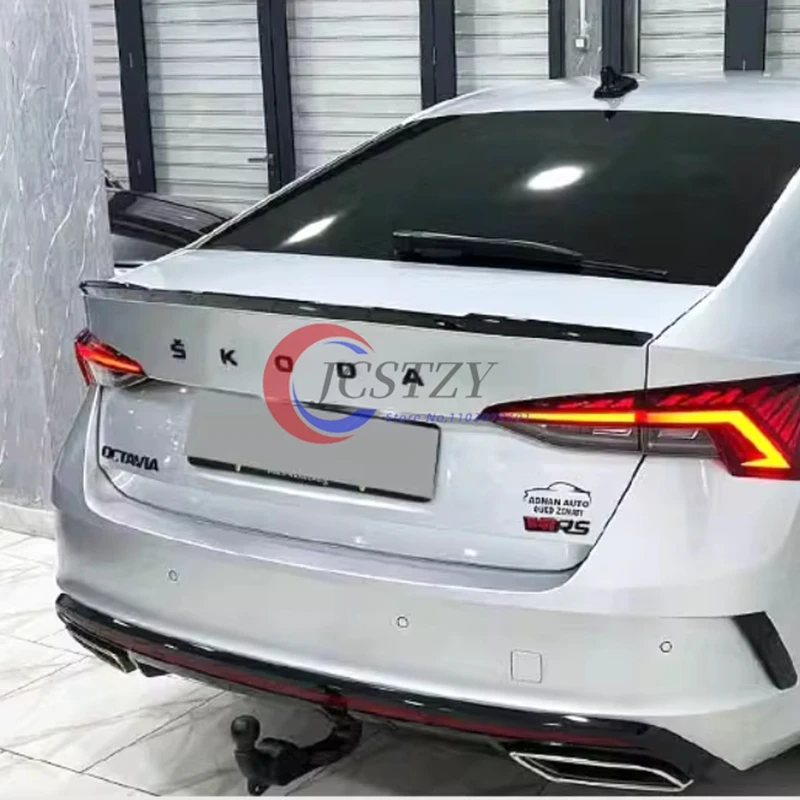 Spoiler trasero maletero ABS sin pintar – Skoda Octavia Pro 2020-2022 - imagen 2