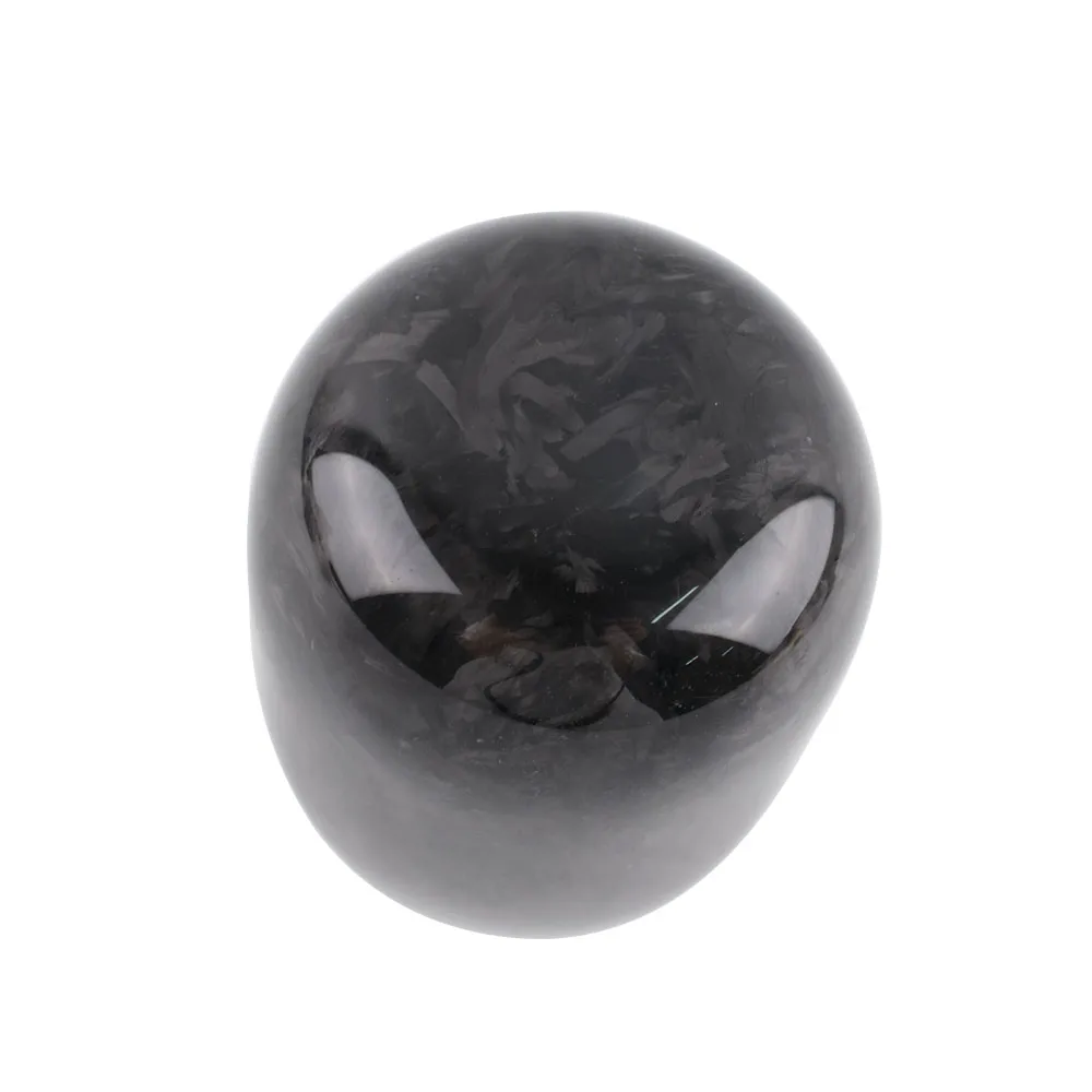 ¡Diseño de fibra Forja negra genial! Palanca de cambios Universal de 61mm/2,4 ", palanca de cambios Manual - imagen 5