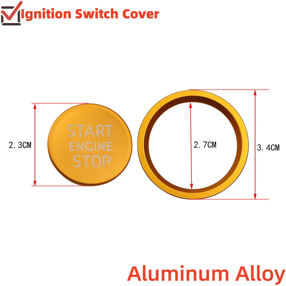 Embellecedor botón Start-Stop Audi A4 A5 A6 A7 Q5 B8 B9 C7 - imagen 4