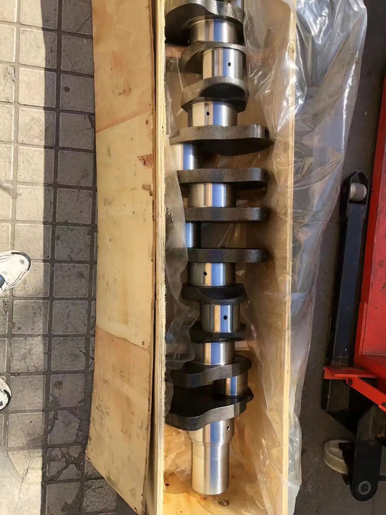 Cigüeñal 6261-31-1200 para motor 6D140 SAA6D140E-5 de excavadora - imagen 4
