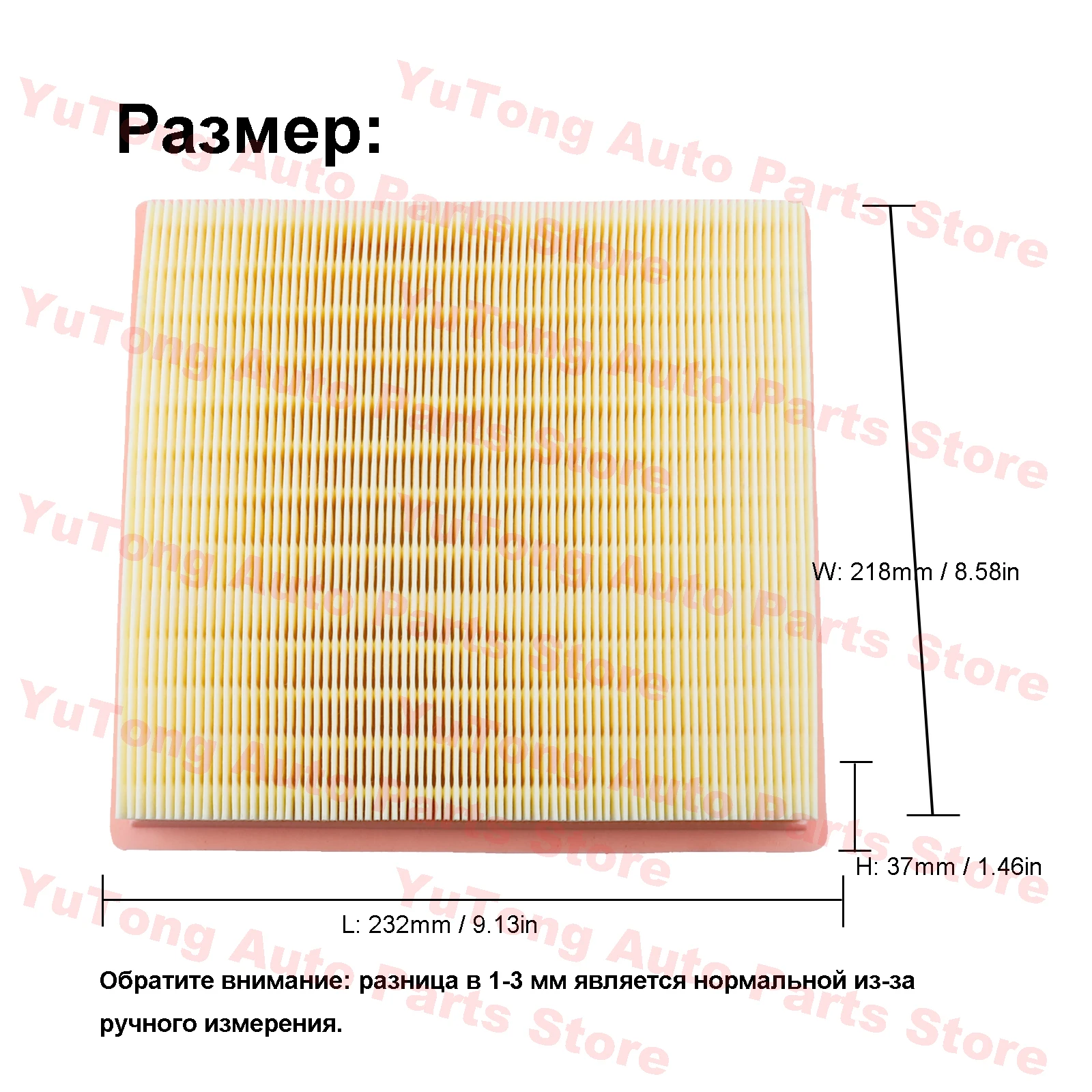 Filtro de aire Subaru 16546-AA150 para Forester, XV e Impreza - imagen 3