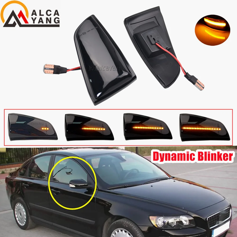 Intermitente dinámico para retrovisor – Volvo S40, V50, C70 - imagen 2