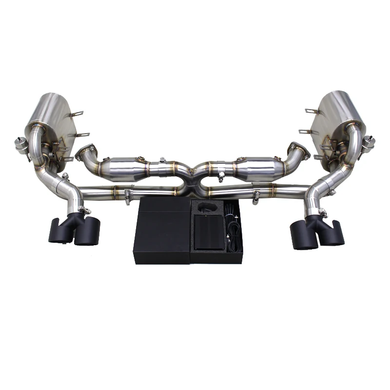 YK OEM Valvetronic silenciador trasero Escape sistema de Escape de coche Catback de acero inoxidable para 911 997/997.1/997.2 2004-2012