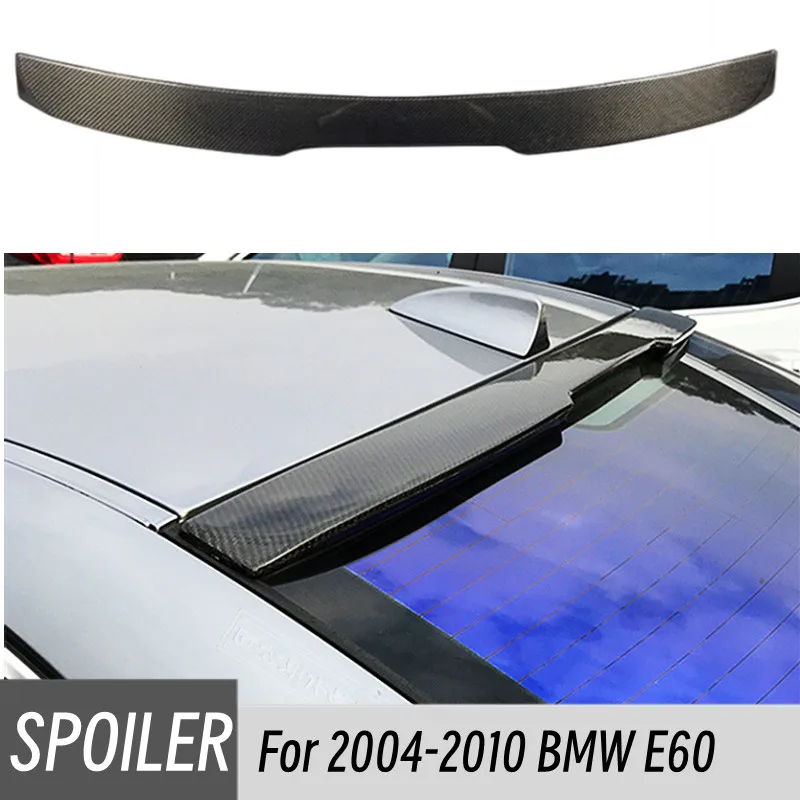Alerón de techo BMW E60 efecto carbono negro 520i-535i 2004-2010