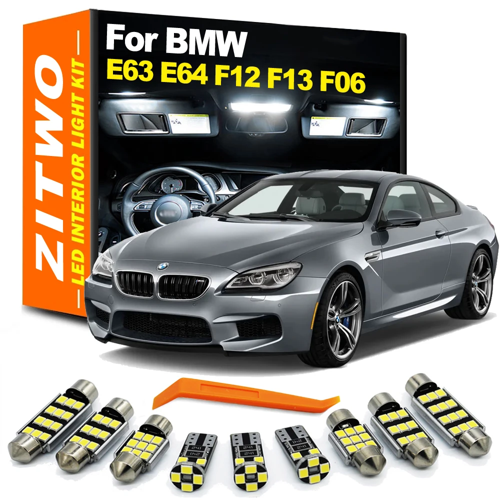 Kit luces cortesía LED ZITWO para BMW Serie 6 E63/E64/F12