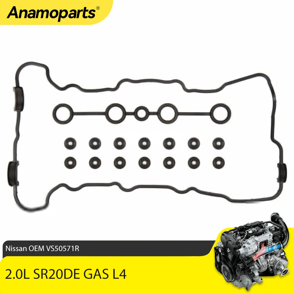 Juntas de tapa válvulas SR20DE para Nissan Sentra 200SX G20 97-02