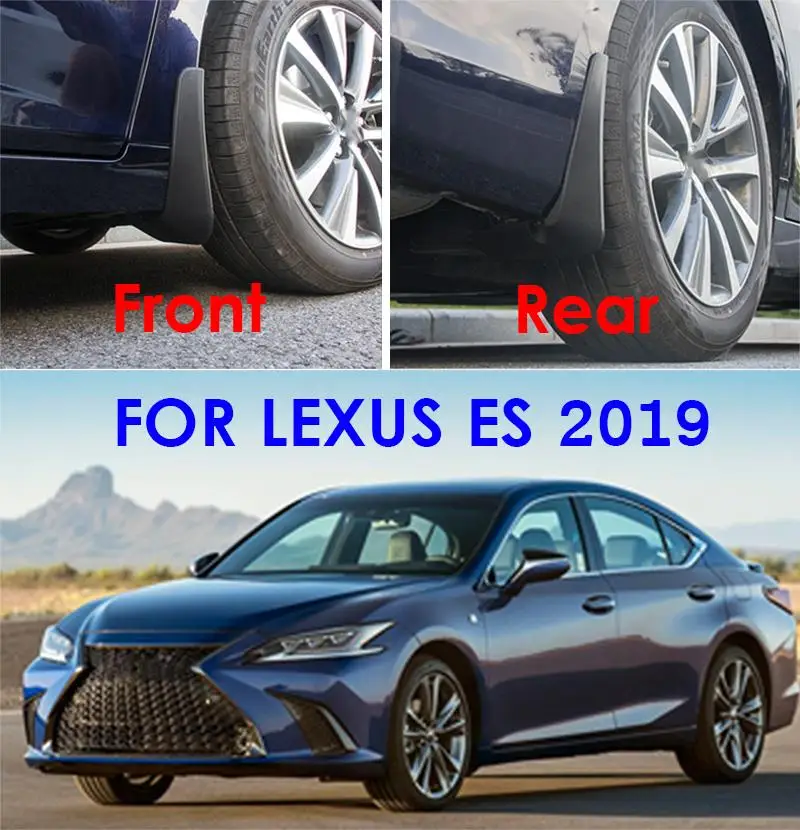 Kit guardabarros delanteros y traseros Lexus ES 2019-2021 - imagen 4