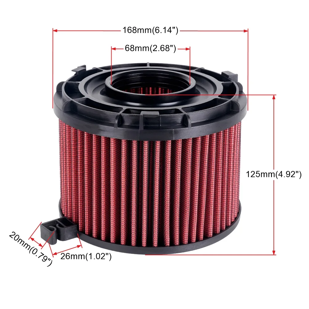 RASTP-E0647 Filtro de aire lavable alto flujo – Audi A4/A5 2015-2023 - imagen 2