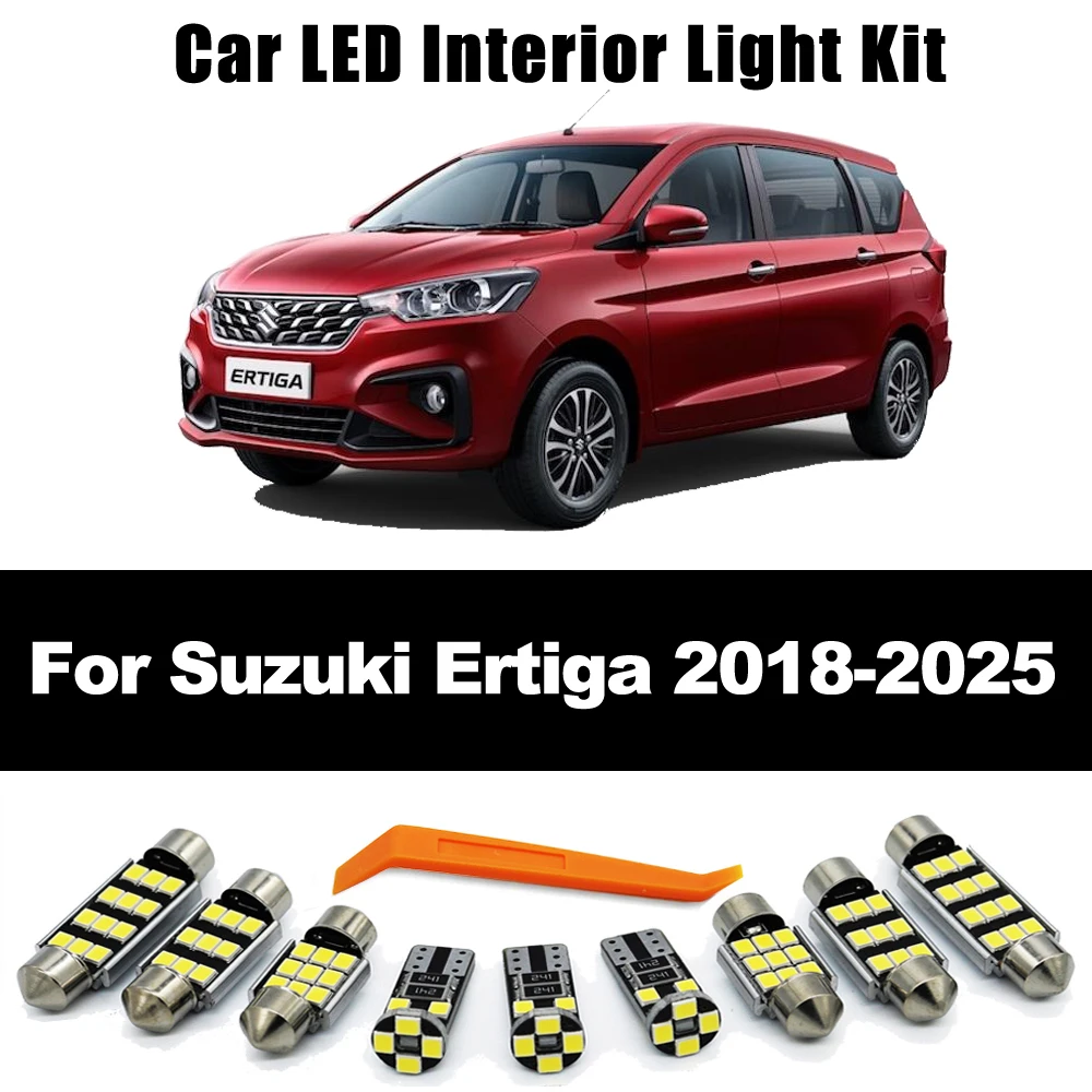 Kit Luces LED Interior ZITWO para Maletero y Mapa – Suzuki Ertiga 2018-2025
