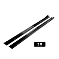 6pcs Glossy Black 2m