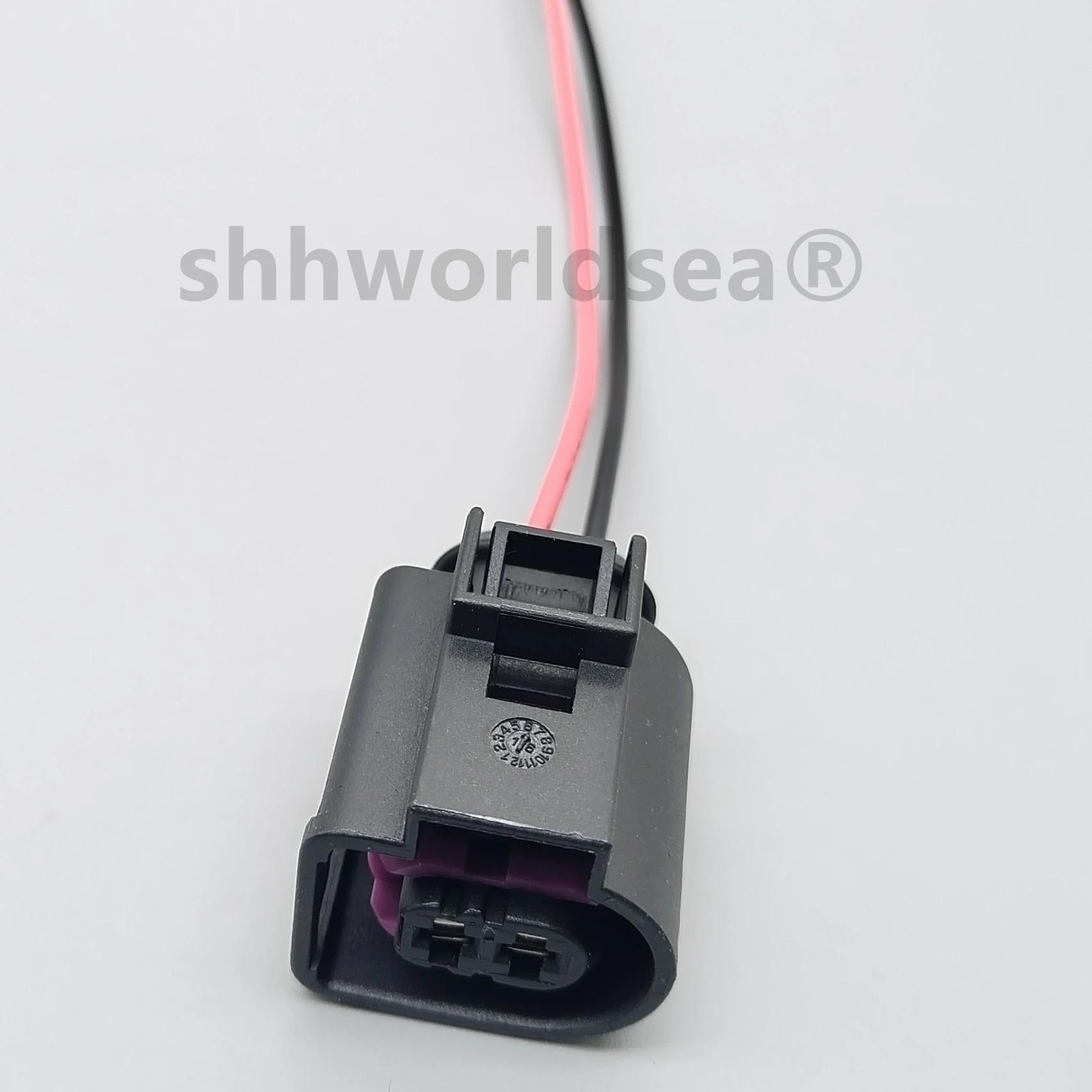 Shhworldsea Conector de bocina 2 pines 3.5 mm para VW Passat Golf - imagen 2