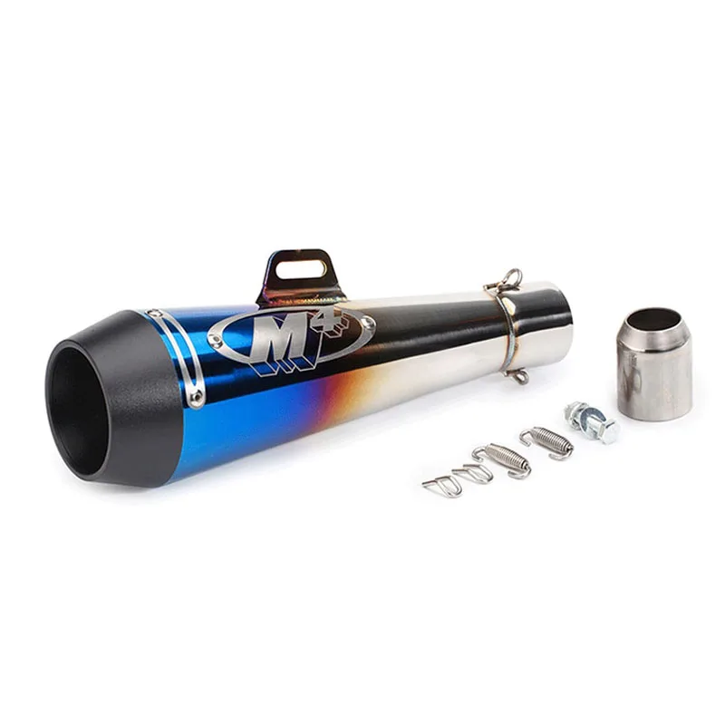 Silenciador escape GP 51 mm para moto scooter y motocross - imagen 5