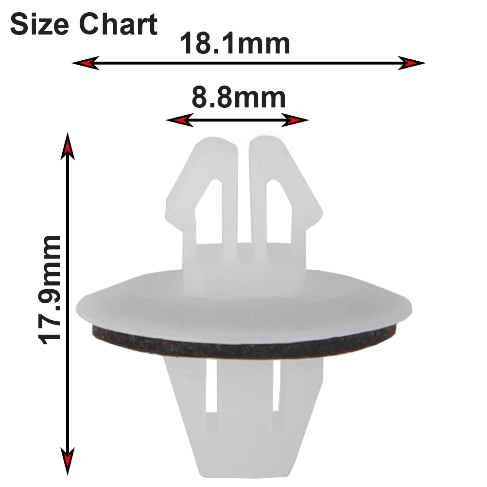 Clips embellecedores 77553-65D10 para Suzuki Vitara SX4 Swift Toyota Corolla RAV4 - imagen 2