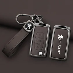 Funda llave Peugeot 207 307 308 407 3008 5008 – Carcasa aleación zinc