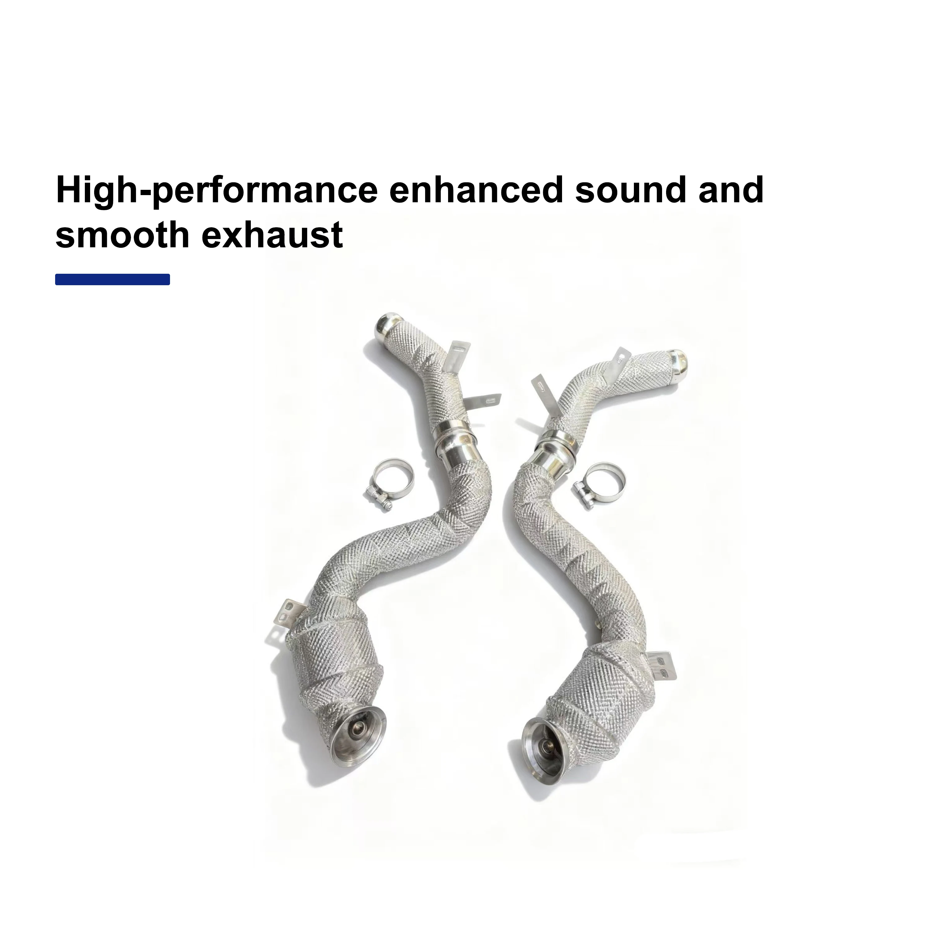 Downpipe flujo libre ACE con protector térmico – Mercedes-AMG GT63 4.0T - imagen 3