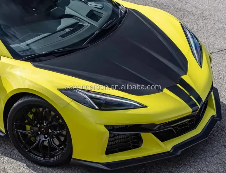 Capó fibra de carbono Eray para Corvette C8 Z06 Z07 2019-24 - imagen 5