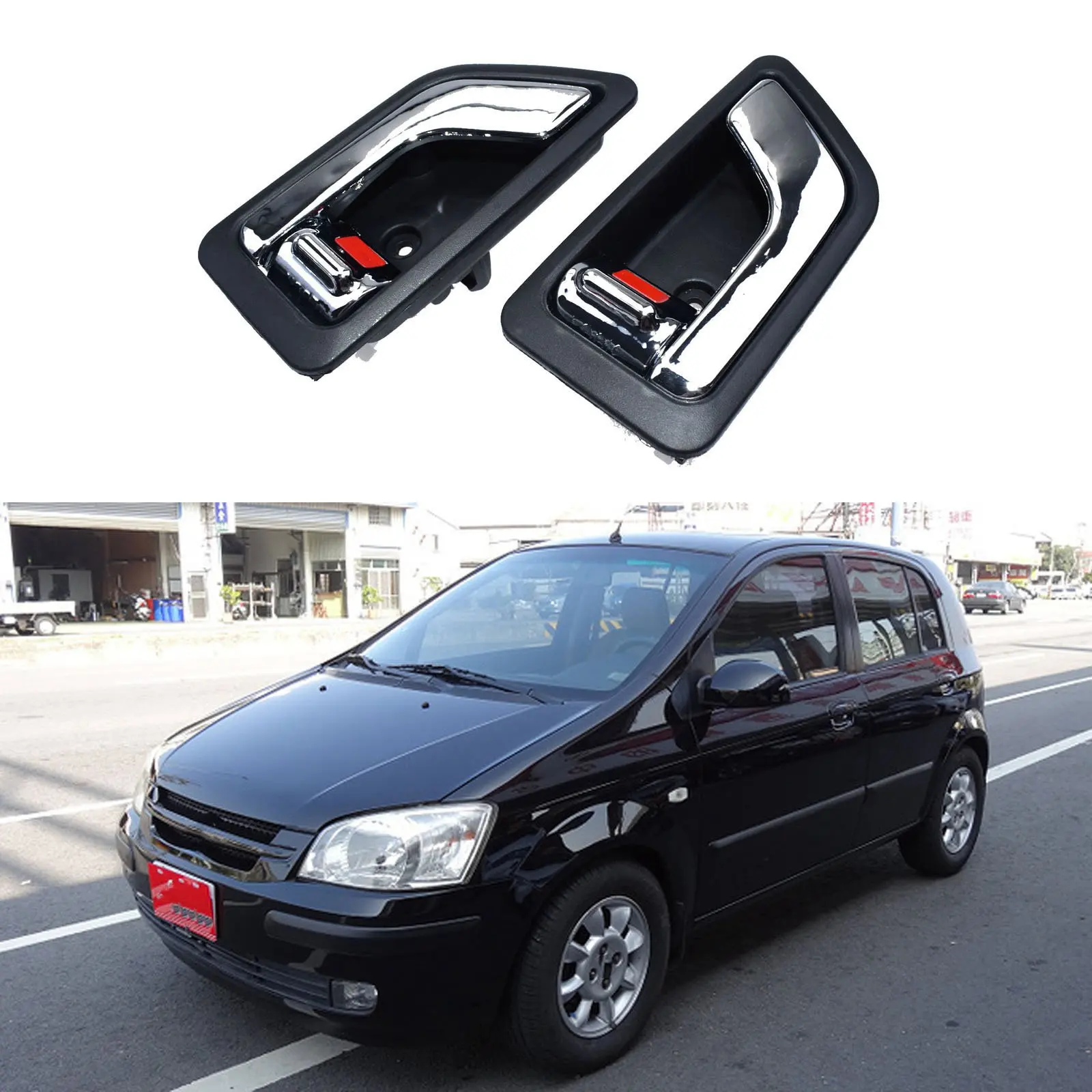 Tapa reposabrazos puerta interior Hyundai Getz/Click 2002-2009 - imagen 3