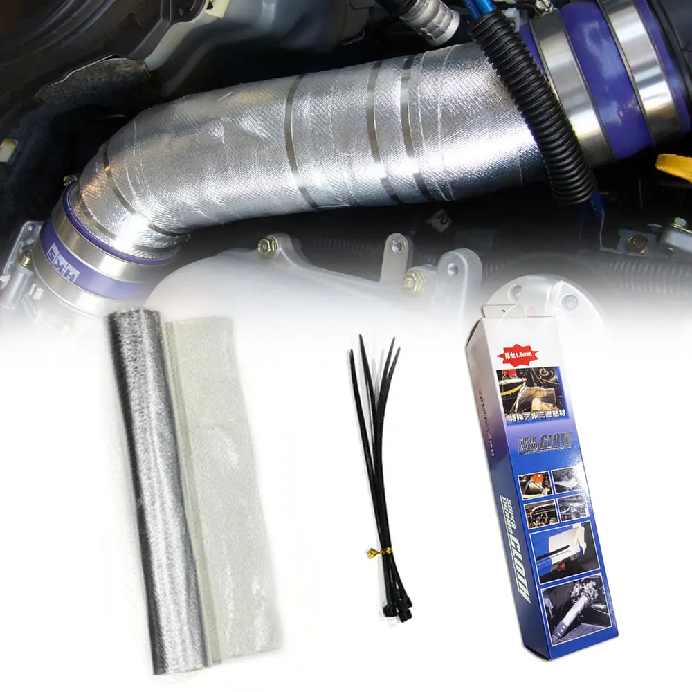 Barrera térmica adhesiva para escape con fibra de vidrio aluminizada - imagen 3