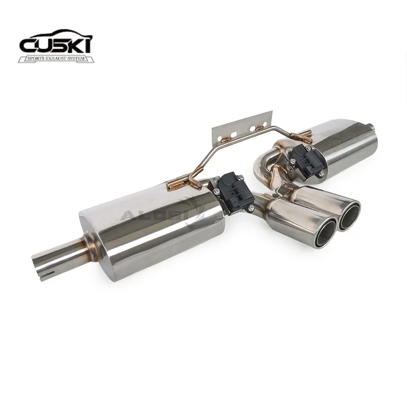 Componentes de escape de alto rendimiento adecuados para Porsche Boxster S 986 2.5L (1997-2002) sistema de escape deportivo de acero inoxidable wi - imagen 2