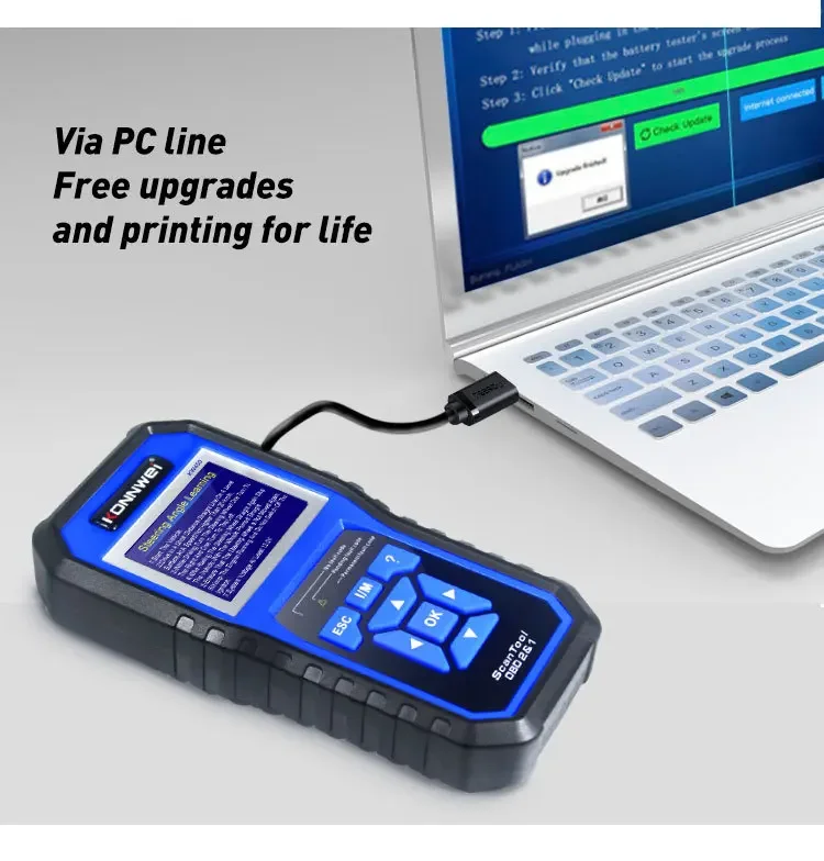 KW450 escáner diagnóstico OBD2 multifunción universal - imagen 5