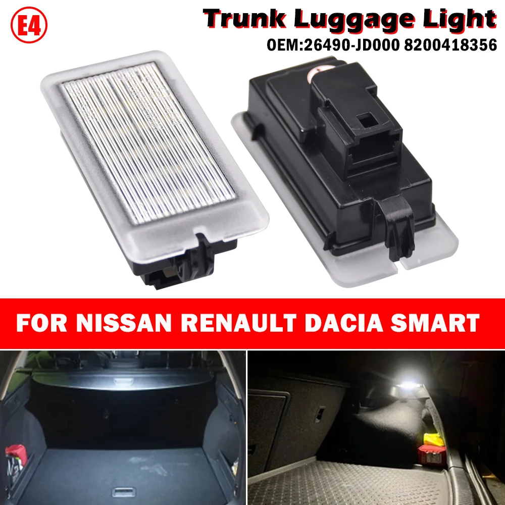 Bombilla LED maletero para Renault Dacia Duster Sandero Logan - imagen 4