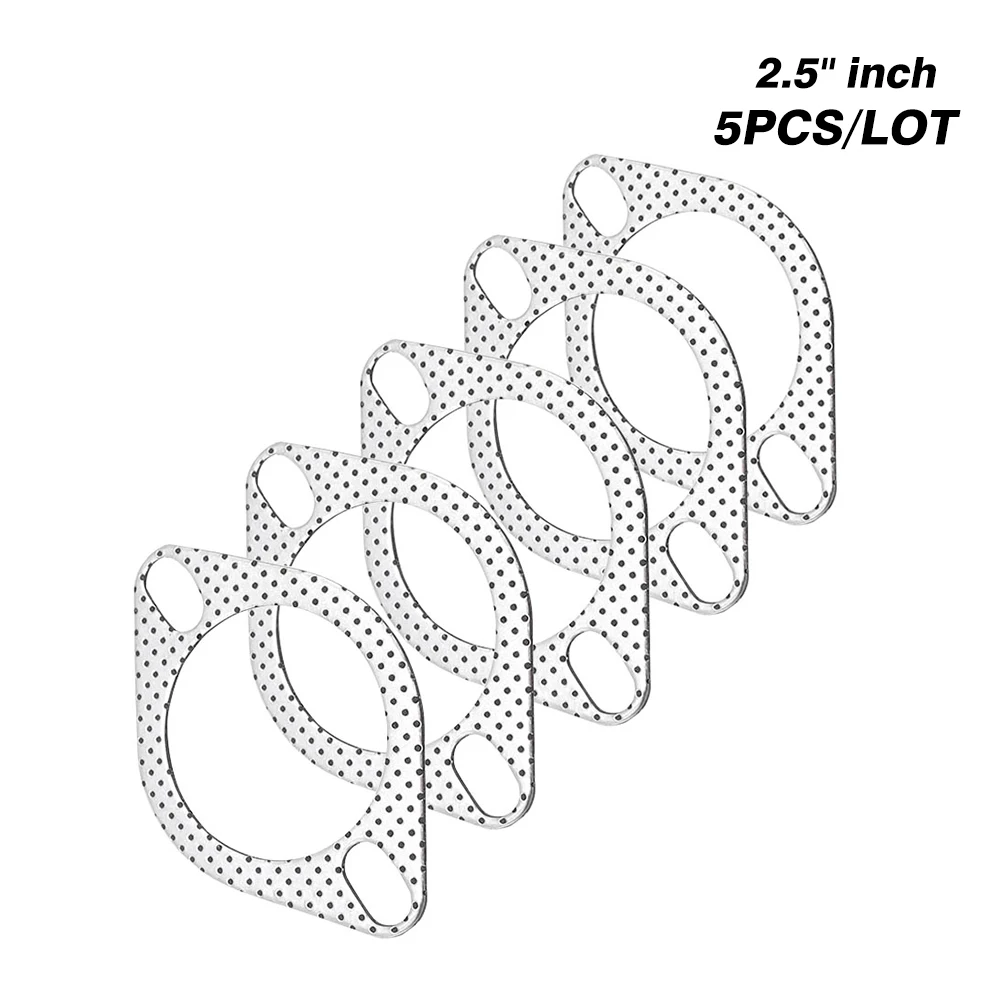 CNSPEED Brida de escape aluminio 63mm universal