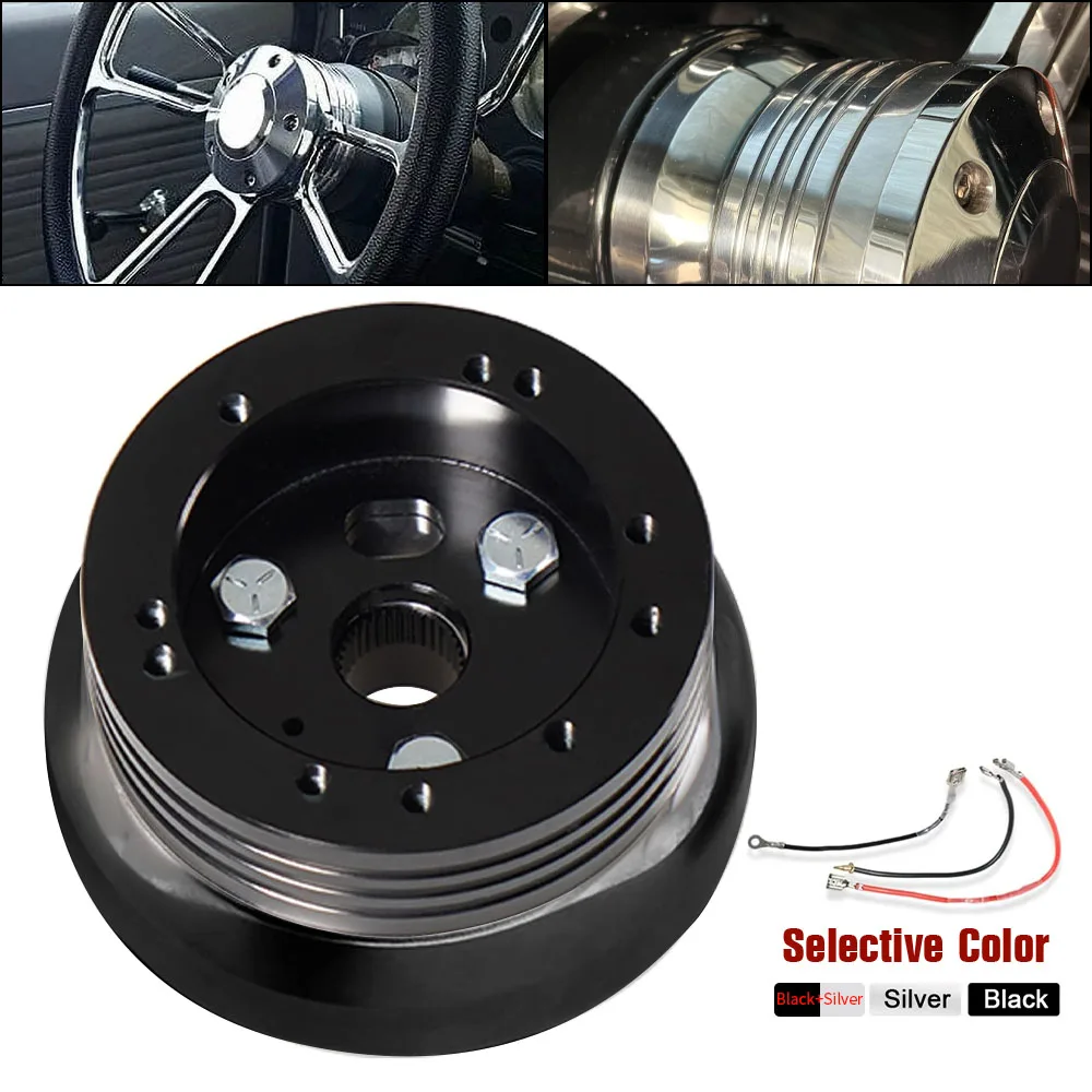 Adaptador pulido cubo volante Chevrolet – palanquilla 5 y 6 agujeros - imagen 4