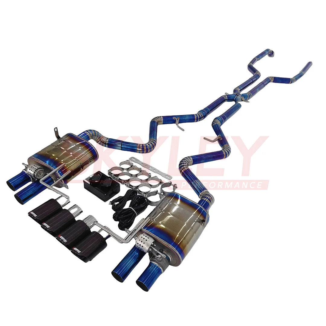 Catback titanio Valvetronic para BMW M3 E92 – alto rendimiento - imagen 2