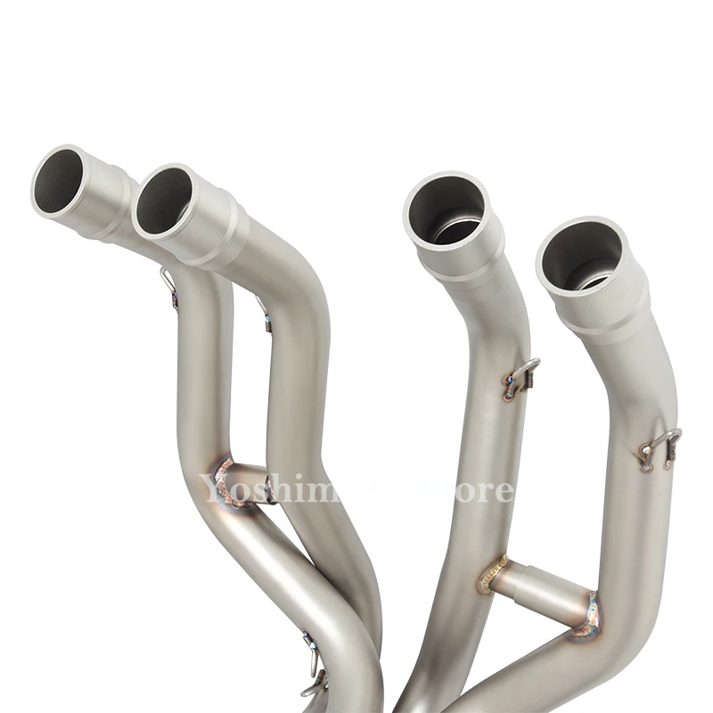 Escape Kawasaki ZX-25R inoxidable con tubo enlace silenciador 2020-2023 - imagen 2