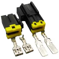 Conector Eléctrico Auto 2 Vías Impermeable Shhworldsea 7122-4123-30 9.5mm