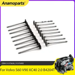 Juego de válvulas de admisión y escape B4204T11 para Volvo S60 V60 XC60 T5