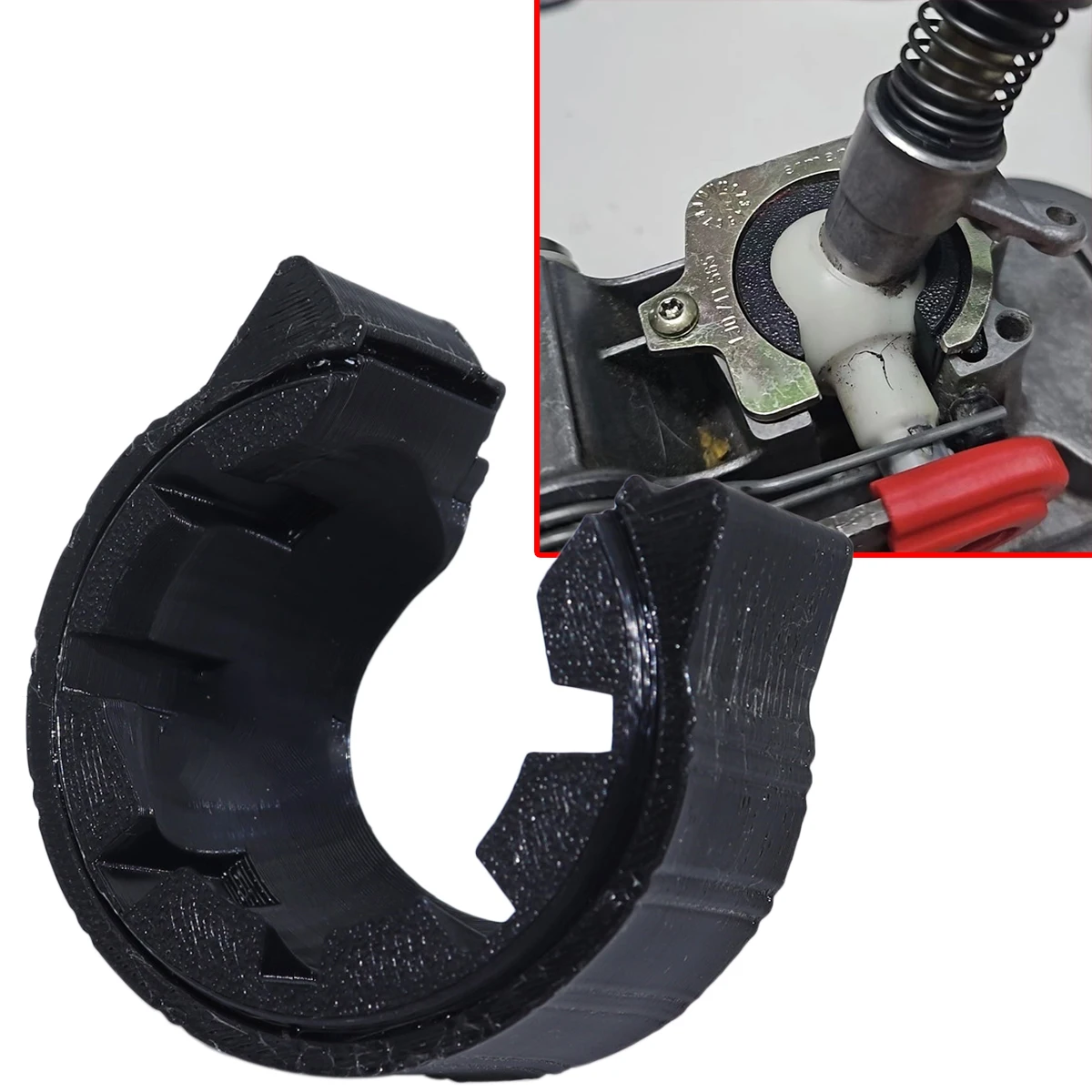 Pasos de instalación del kit de bujes