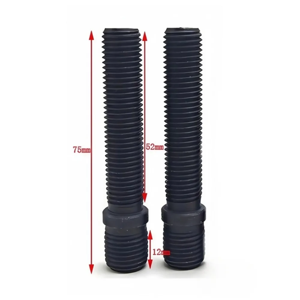 Adaptador rosca rueda 75 mm para pernos M14 y M15