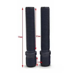 Adaptador rosca rueda 75 mm para pernos M14 y M15