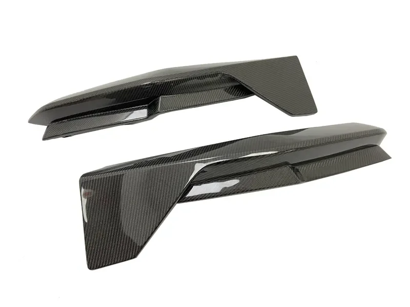 Divisor trasero G80 M3 estilo MP fibra de carbono parachoques trasero divisor lateral Winglet para BMW G80 G82 G83 Sedan Coupe 2021+ - imagen 5