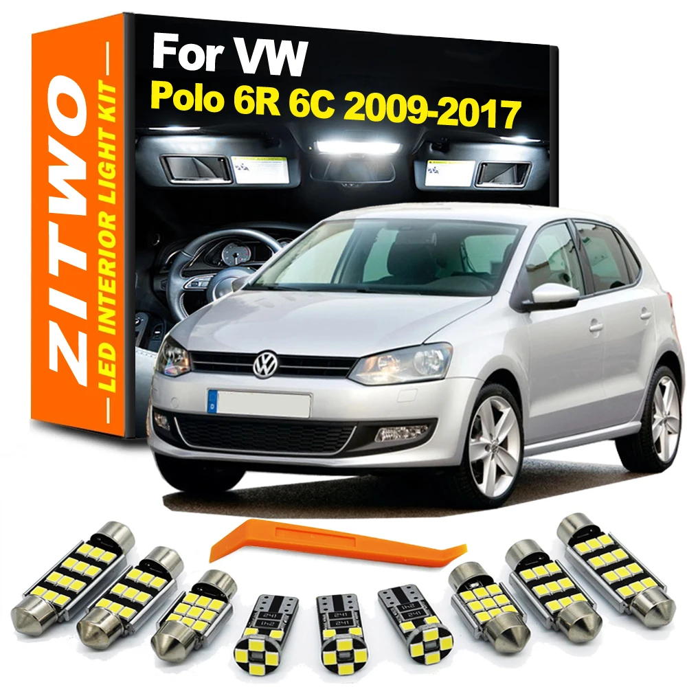 Kit bombillas LED ZITWO maletero y cortesía – VW Polo MK5 6R 2009-2017