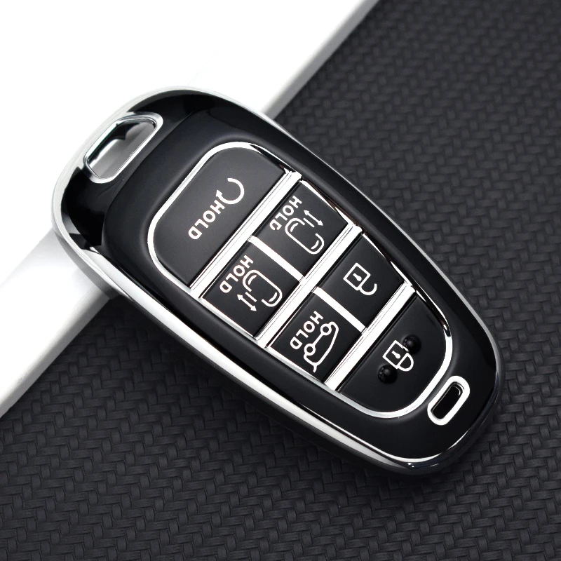 Funda TPU para llave Hyundai Santa Fe, Tucson y NEXO NX4 - imagen 5