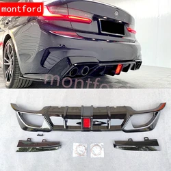 Labio difusor trasero BMW Serie 3 G20 330i/M340i negro brillante
