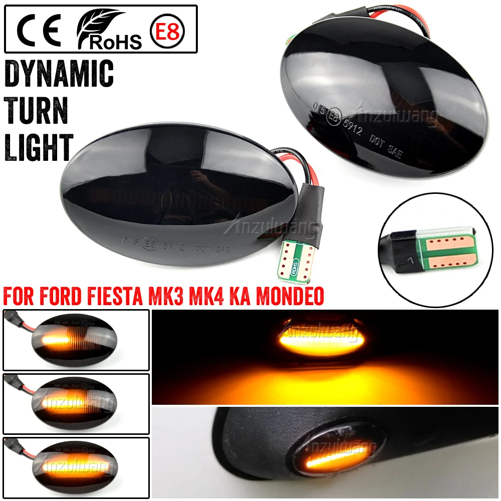 Indicador LED lateral para Fiat 500, Ford Ka y Lancia Ypsilon - imagen 2