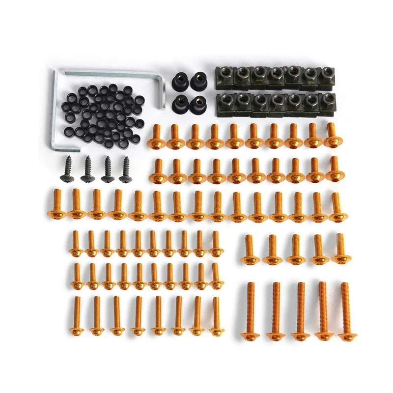 Kit clips fijación carenado aluminio – Motos Kawasaki Honda Yamaha BMW - imagen 5