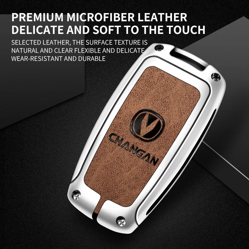 Funda protectora llave coche de zinc Changan CS55 CS75 - imagen 5