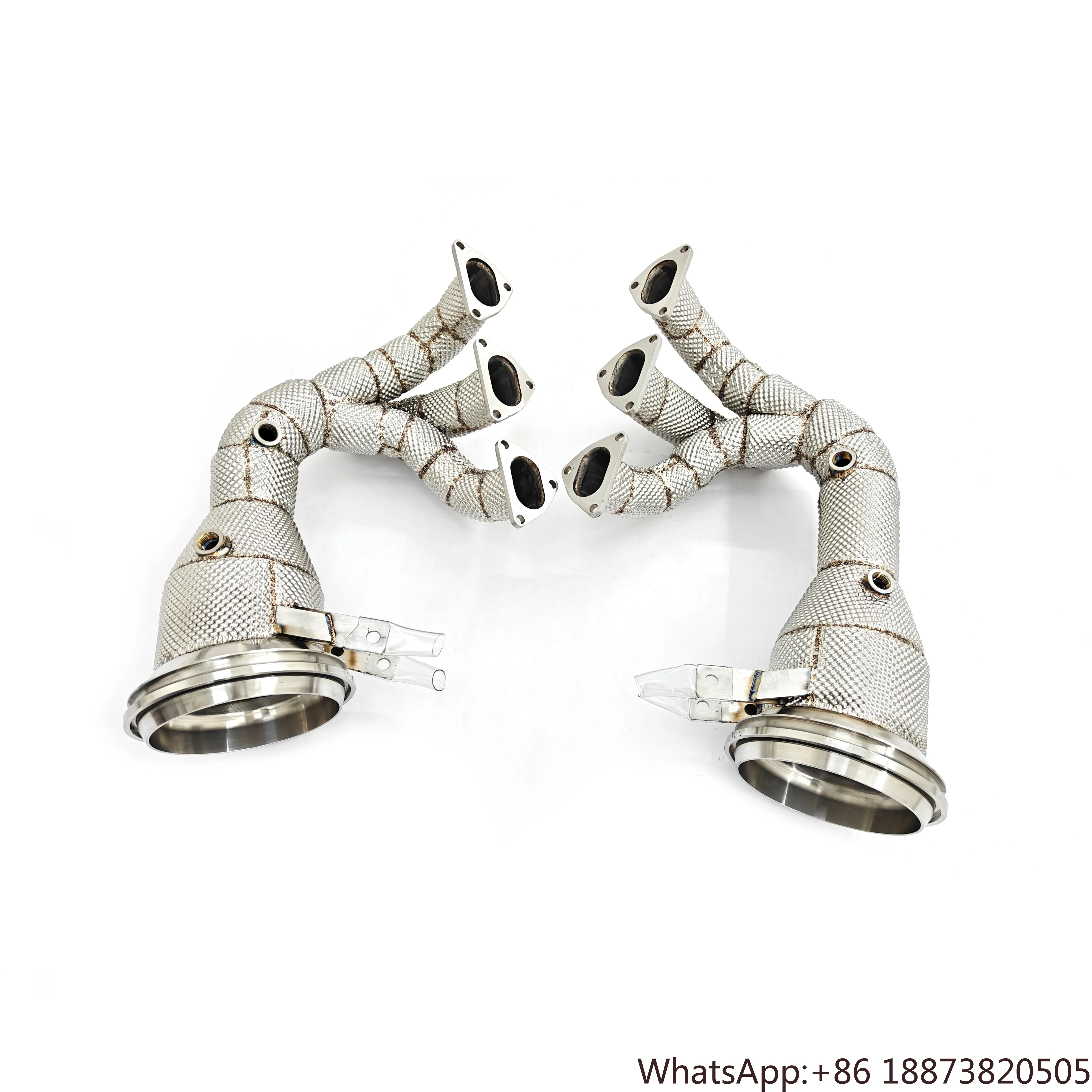 Colectores de escape para Porsche 911 992 GT3/GT3 RS 4.0L – alto flujo
