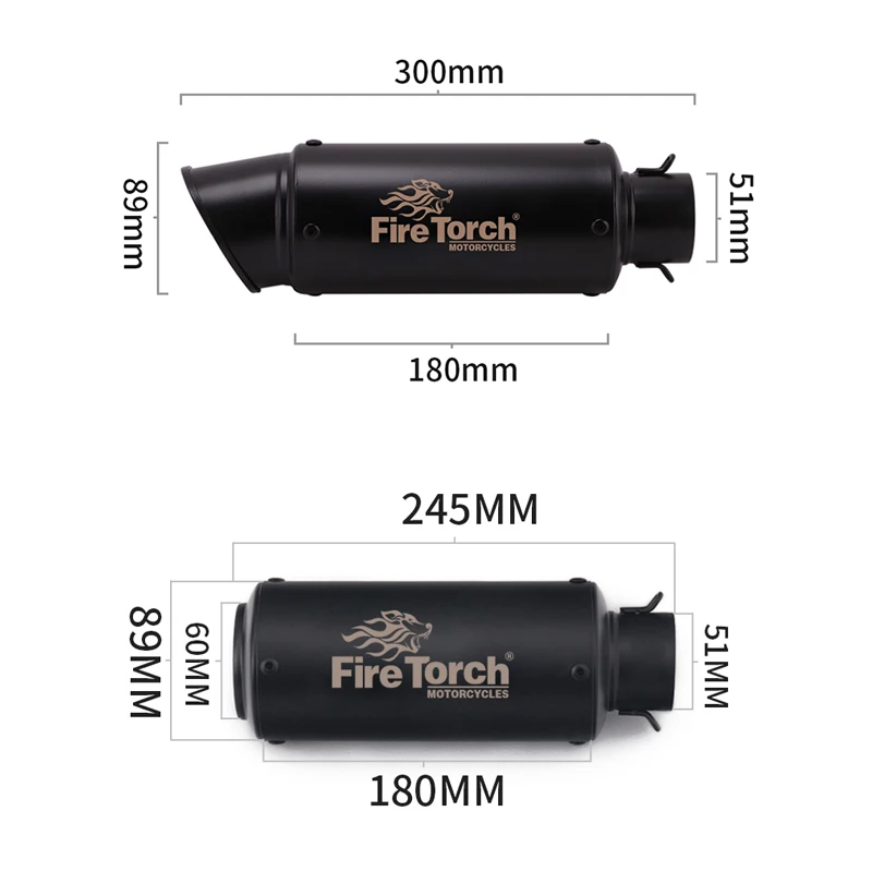 Escape completo antideslizante para Yamaha FZS150