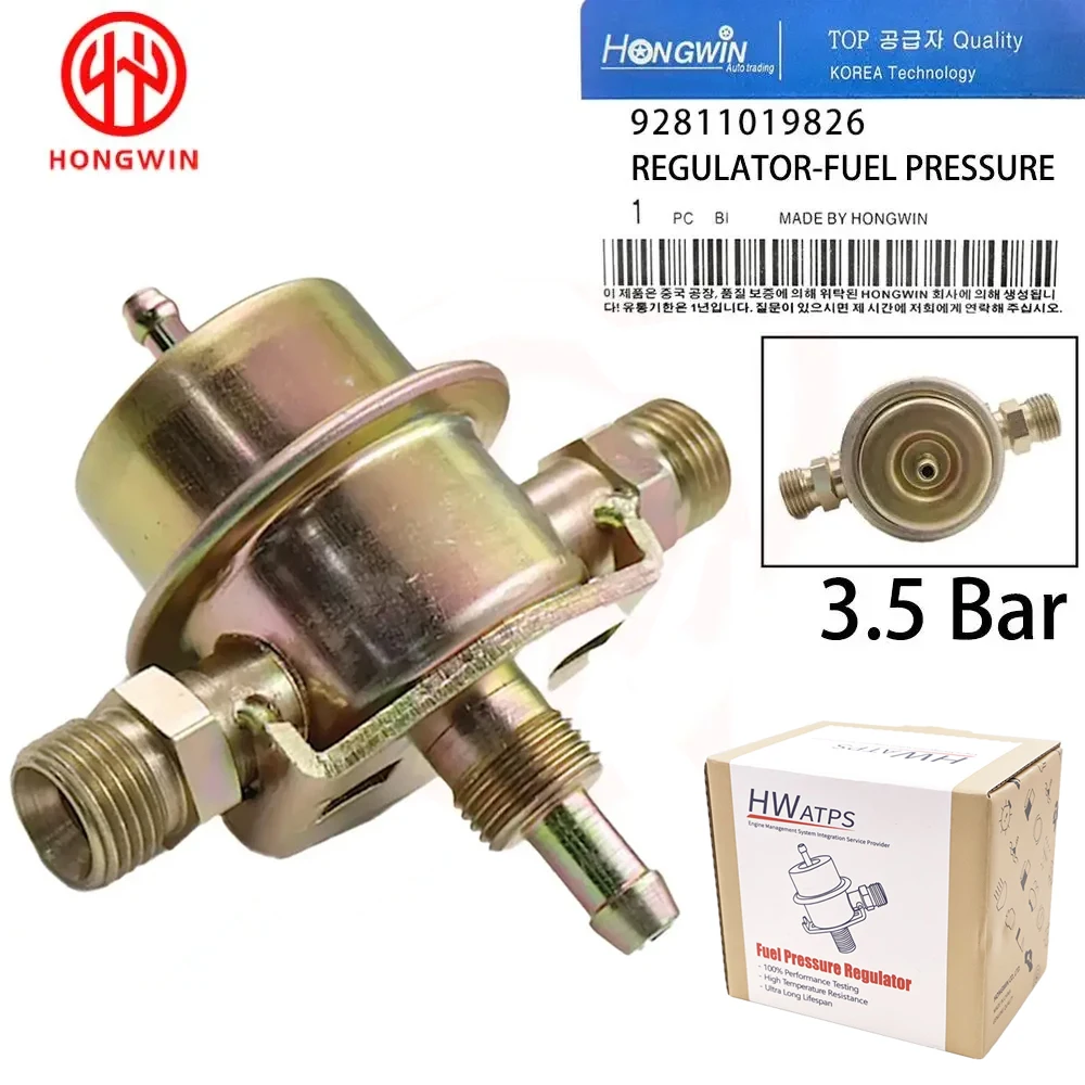 92811019826 Regulador de combustible 3,5 bar para Porsche 911