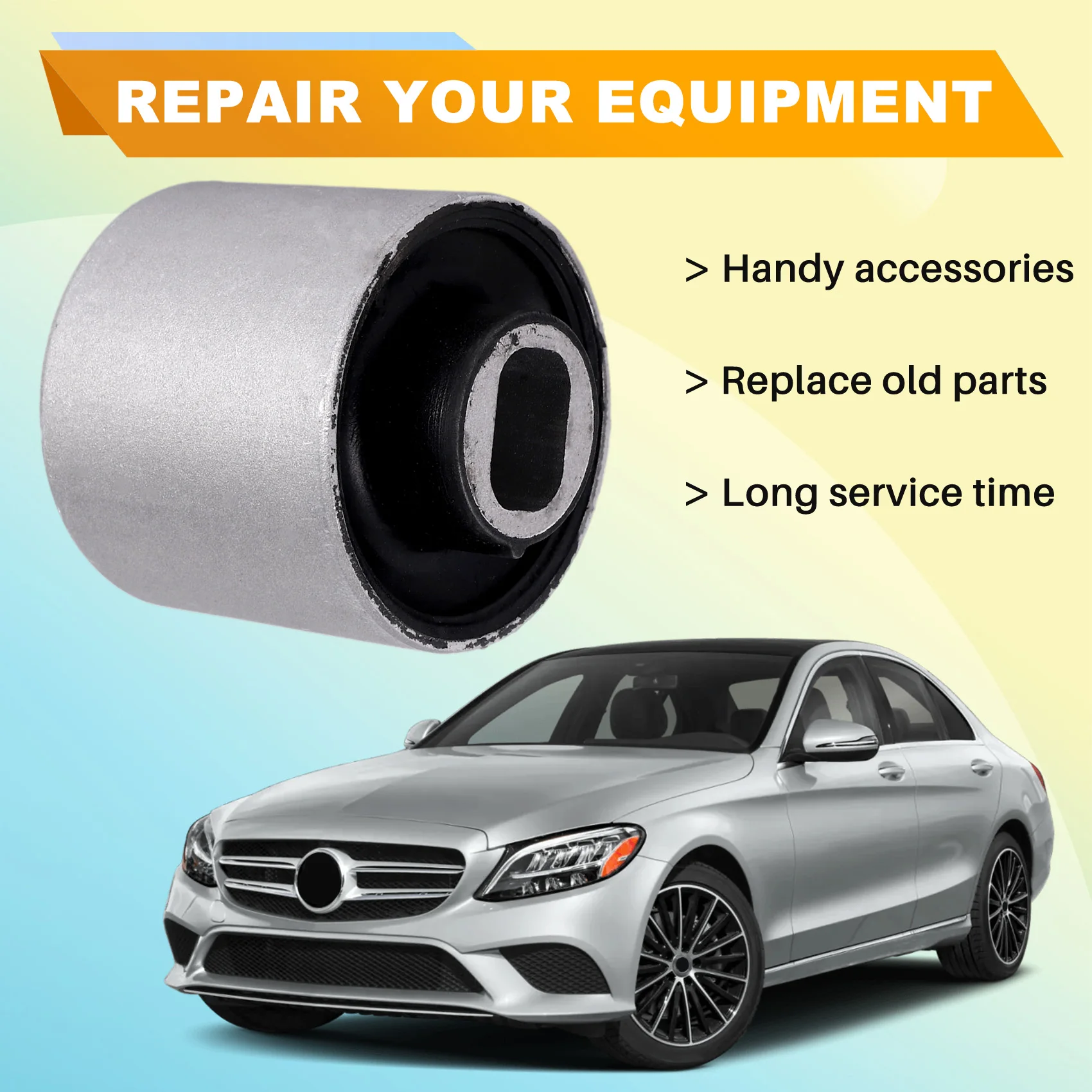 Buje brazo suspensión Meyle para Mercedes Clase C W203 W204 SLK R171 R172 - imagen 2