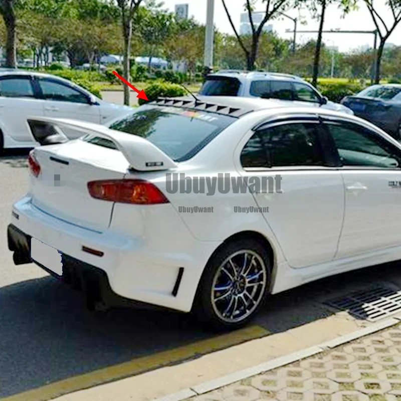 Alerón de techo en ABS para Mitsubishi Lancer EX 2009-2016 UBUYUWANT - imagen 3