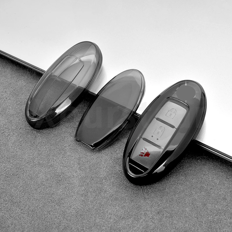 Funda llave TPU Nissan Juke Qashqai Micra con botones - imagen 3