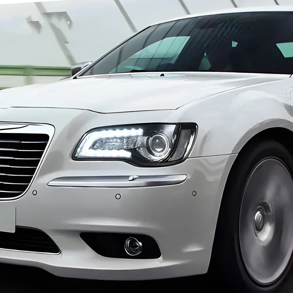 Faros delanteros LED proyector bifocal para Chrysler 300C 2011-2017