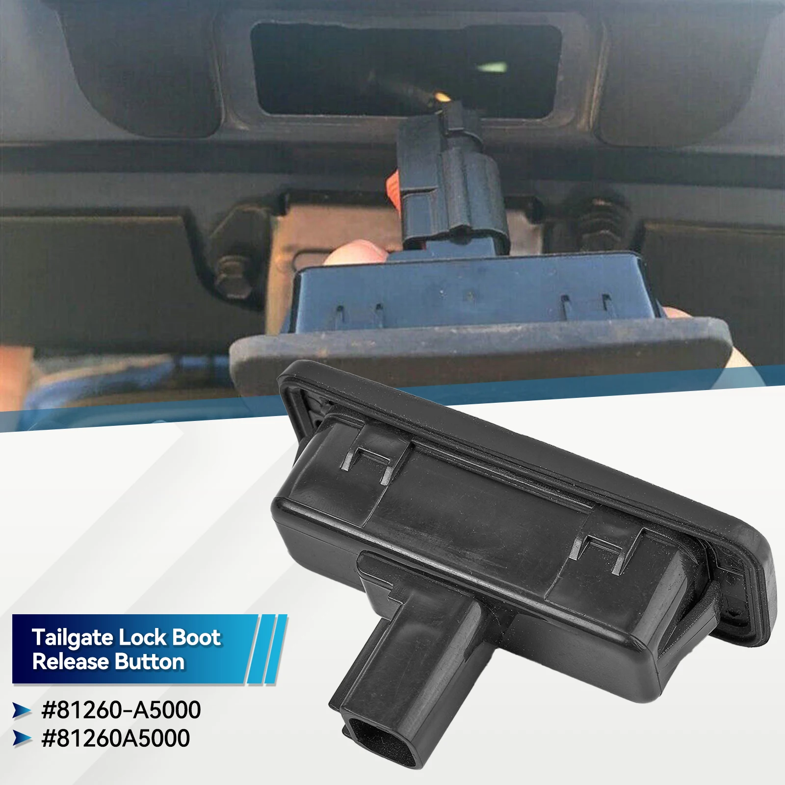 81260-A5000 Interruptor luz maletero Hyundai Elantra GT i30 Kia Ceed - imagen 3