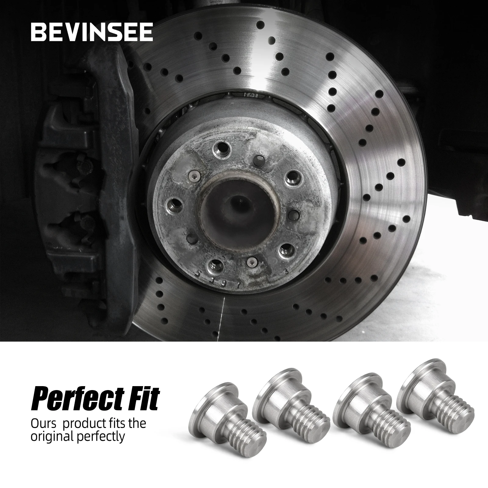 Tornillos disco freno acero inoxidable - BMW X5 X3 X1 Serie 3 5 Z4 - imagen 4